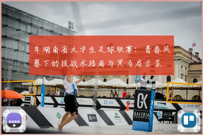 年湖南省大学生足球联赛:青春风暴下的技战术格局与黑马启示录