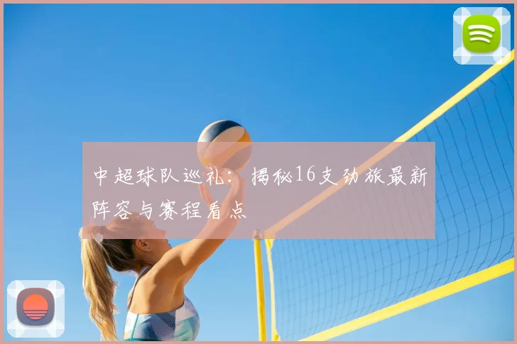 中超球队巡礼：揭秘16支劲旅最新阵容与赛程看点